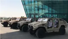  ?? Photo courtesy of NIMR ?? The UAE is developing a domestic defence industry to help lower its military expenditur­e