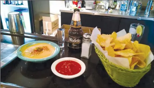  ?? SPECIAL THANKS TO NORTHWEST ARKANSAS DEMOCRAT-GAZETTE ?? Maria’s Mexican Restaurant, serves chips and salsa made from scratch with each meal that is ordered.