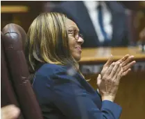  ?? CHICAGO TRIBUNE ABEL URIBE/ ?? Ald. Leslie Hairston, 5th, is shown during a 2021 council meeting.