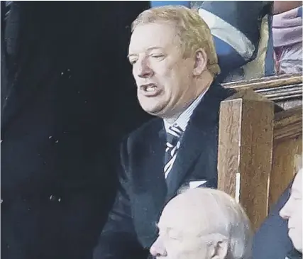  ??  ?? 0 Former Ibrox chairman Sir David Murray sold Rangers for £1 in May 2011 to Craig Whyte, pictured below left.