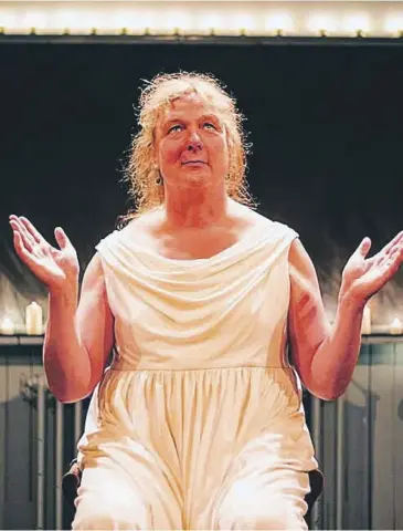  ??  ?? Jo Clifford has performed The Gospel According To Jesus, Queen Of Heaven at the Edinburgh Fringe Festival