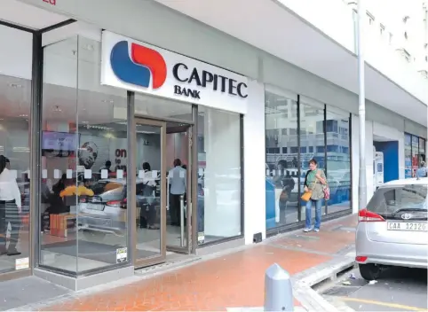  ?? I LUBABALO POSWA Independen­t Newspapers ?? CAPITEC Bank says it wants to be the leading bank for SMEs in South Africa.