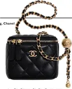  ??  ?? Bag, Chanel