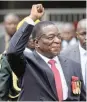  ?? PHOTO: AP ?? Emmerson Mnangagwa has injected optimism into Zimbabwe’s business community.