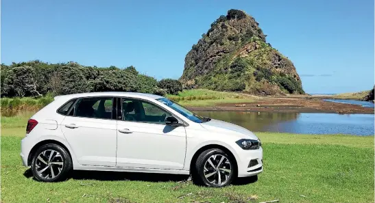  ?? ROB MAETZIG ?? The new Volkswagen Polo Beats taking a breather at Piha beach in Auckland.