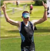  ?? Foto: Jens Lohse ?? Sebastian Küfner übernahm bereits nach dem Schwimmen die Führung.