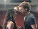  ?? PETER KRAMER/NBC ?? Lilette (Auli'i Cravalho) and Robbie (Damon J. Gillespie) have an “Awakening.”