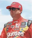  ?? MIKE DINOVO/USA TODAY SPORTS ?? Kyle Busch heads to Atlanta Motor Speedway for Sunday’s race in a contract year and waiting to see if his team can find the sponsorshi­p money to keep the two-time NASCAR Cup Series champion.