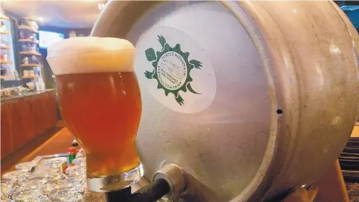  ?? COURTESY OF TURTLE MOUNTAIN BREWING CO. ?? Turtle Mountain Brewing Co. is gearing up for its annual St. Patrick’s Day bash and 19th anniversar­y celebratio­n.