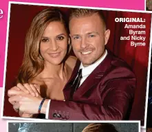  ??  ?? original: Amanda Byram and Nicky Byrne