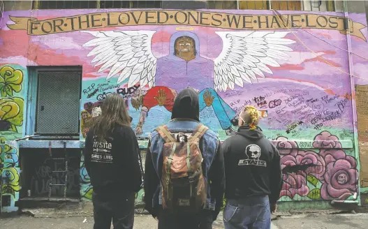  ?? ?? Love in the Time of Fentanyl, a Canadian film about safe injection sites in B.C., is included in this year's ambitious Northwestf­est lineup.