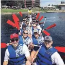  ??  ?? The Pulse Physiother­apy team is set to join the Peterborou­gh Dragon Boat Festival again this year and has a goal to raise $2,000.