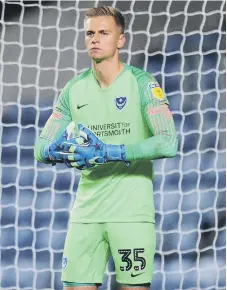  ?? ?? Alex Bass will return to Pompey this summer