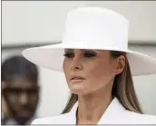  ?? CAROLYN KASTER — THE ASSOCIATED PRESS FILE ?? Former first lady Melania Trump’s items failed to reach the desired monetary threshold of $250,000for an opening bid at an auction.