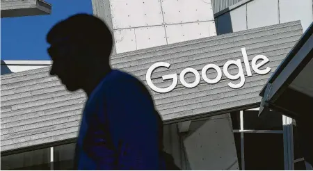  ?? Associated Press file photo ?? Former executives say that when Google fires lower-level employees, they leave immediatel­y, with little, if any, severance. Not so for senior executives, they claim.