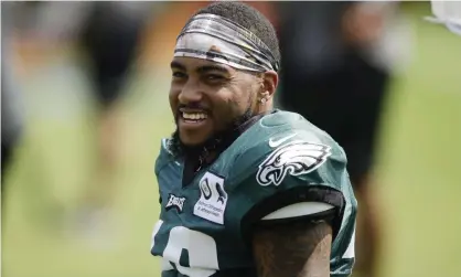  ?? Photograph: Matt Rourke/AP ?? DeSean Jackson is in his second spell with the Eagles.