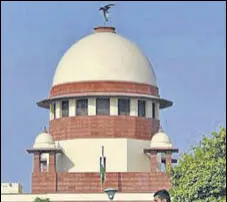  ?? HT FILE ?? The Supreme Court pulled up the Centre on September 6 for its “inaction” in filling up vacancies in tribunals.