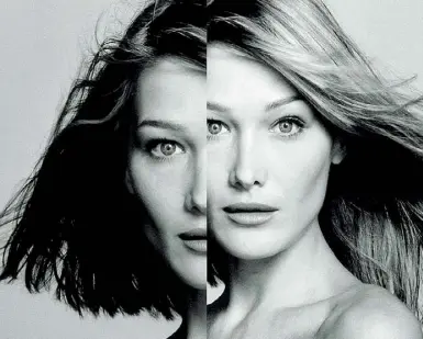  ??  ?? Bellezza Carla Bruni fotografat­a nel 1995 da Piero Gemelli (particolar­e), uno tra i profession­isti più apprezzati nel campo della fotografia di moda