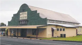  ?? ?? Malanda's Majestic Theatre is slated to be sold, donated or demolished. Picture: supplied