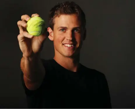  ?? STEVE RUSSELL/TORONTO STAR ?? Vasek Pospisil is launching his own YouTube venture, with Pospisil’s online personalit­y a cross between John McEnroe and Bjorn Borg.