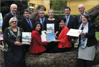  ?? Photo by Don MacMonagle ?? Pictured at the launch of the National Tourism Forum / Let’s Talk Tourism Conference were Emer Corridan, Sean Healy, Margaret Cahill, Ciara O’Grady, Paul O’Neill, and Joan McCarthy.