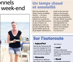  ??  ?? L’expérience est la meilleure des préparatio­ns pour l’équipe du « Malibu plage », à Saint-Raphaël.