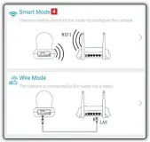  ?? ?? Muodosta langaton yhteys kameraan reitittime­n avulla valitsemal­la Smart Mode . 4