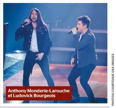  ??  ?? Anthony Monderie-Larouche et Ludovick Bourgeois