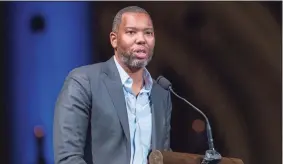  ?? Mary Altaffer / Associated Press ?? Author Ta-Nehisi Coates, the acclaimed essayist and novelist who expanded the world of Wakanda in Marvel comics, will write the script for a new “Superman” film from Warner Bros.