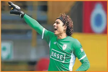  ??  ?? El cuadro de Memo Ochoa igualó en la última jugada ante Brujas y sueñan con jugar la Champions