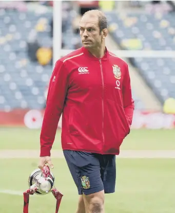  ??  ?? British and Irish Lions Alun Wyn Jones.