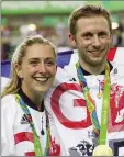  ??  ?? Laura Trott and Jason Kenny