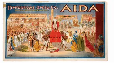  ??  ?? ANTIKKENS EGYPTEN Den italienske komponist Giuseppe Verdi skrev operaen Aida (th.), som udspiller sig i oldtiden under faraoernes styre. Operaen blev uropført i Cairo in 1871.