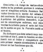  ??  ?? [2] La Provincia, 04-03-1881.