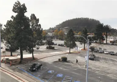  ?? Photos by Liz Hafalia / The Chronicle ?? 780 units of affordable housing will be built on 8 acres of parking lots at El Cerrito Plaza BART.