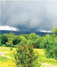  ?? ASSOCIATED PRESS FILE PHOTO ?? A tornado touches down May 23, 2015, near Francis, Okla.