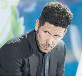  ?? FOTO: EFE ?? Diego Simeone, comprometi­do con el Atlético de Madrid hasta 2020