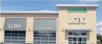  ?? —photo Frédéric Hountondji ?? The Liquor Control Board of Ontario (LCBO) will be leaving Hawkesbury Main Street in a few days to move to its new branch on County Road 17, across from the A &amp; W restaurant. The new store will open August 21 at 11 am.