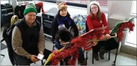  ?? Photo contribute­d ?? Tuba players were in a festive spirit for last year’sTubaChris­tmas concert in Kelowna.This year’s free concert will be presented at 2 p.m. Dec. 9 at the Rotary Centre for the Arts.