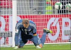  ??  ?? AL MUNDIAL. Neuer, salvo sorpresa, estará en Rusia.