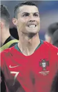  ??  ?? Three ‘n’ easy: Ronaldo’s treble rescued Portugal