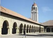  ?? BEN MARGOT AP ?? Stanford University is among the numerous colleges and universiti­es allowing students to take classes exclusivel­y online in the fall.