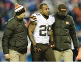  ?? AP FILE ?? Willis Mcgahee and nine other ex-players filed a lawsuit accusing the NFL of lies, bad faith and flagrant violations of federal law in denying disability benefits.