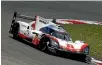  ??  ?? Enjoy this shot of Porsche’s LMP1 racer. You won’t see its like again after this year.