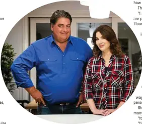  ?? PHOTO: CHANNEL 10 ?? Cookbook author and UK TV personalit­y Nigella Lawson with MasterChef Australia's Matt Preston.