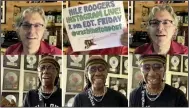  ??  ?? Geoff Edgers and Nile Rodgers chatted on Instagram Live on Sept. 11.
(The Washington Post)