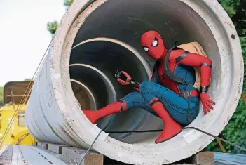  ?? FOTO: EPD/SONY PICTURES GERMANY ?? „Spider-Man: Homecoming“ist einer der Filme, der im Ufa beim Sommerferi­enkino gezeigt wird.