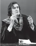  ?? Perth Theatre. Picture: ?? The actor John Laurie, appearing as McGonagall. See above.