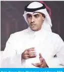  ??  ?? Zain Group Vice-Chairman and Group CEO Bader Al-Kharafi