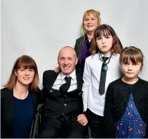  ??  ?? Jai Waite and his family at The Celebratio­n Project event in 2019.